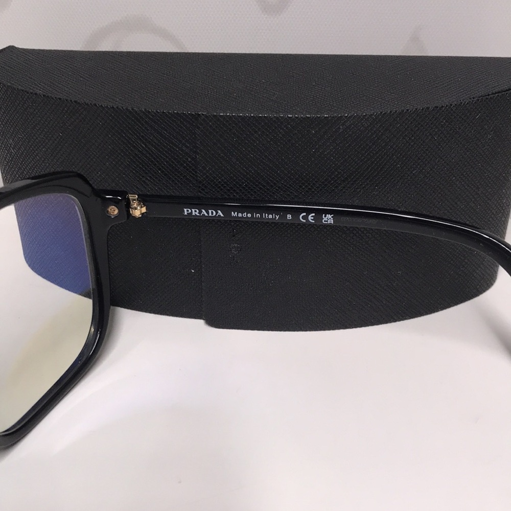 New Authentic Prada SPR 10V 1AB-09H Women’s Fashion Glasses – Black - Picture 14 of 15